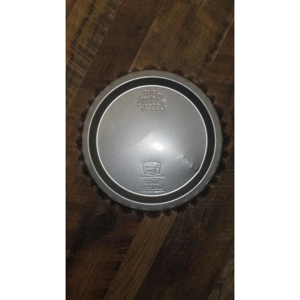 EKCO Baker's Secret Tiara Duncan Hines Desserts Pie Tart Pan Fluted Baking